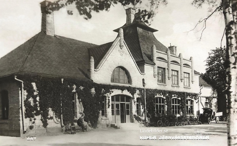 Kumla Järnvägsstationen 1930