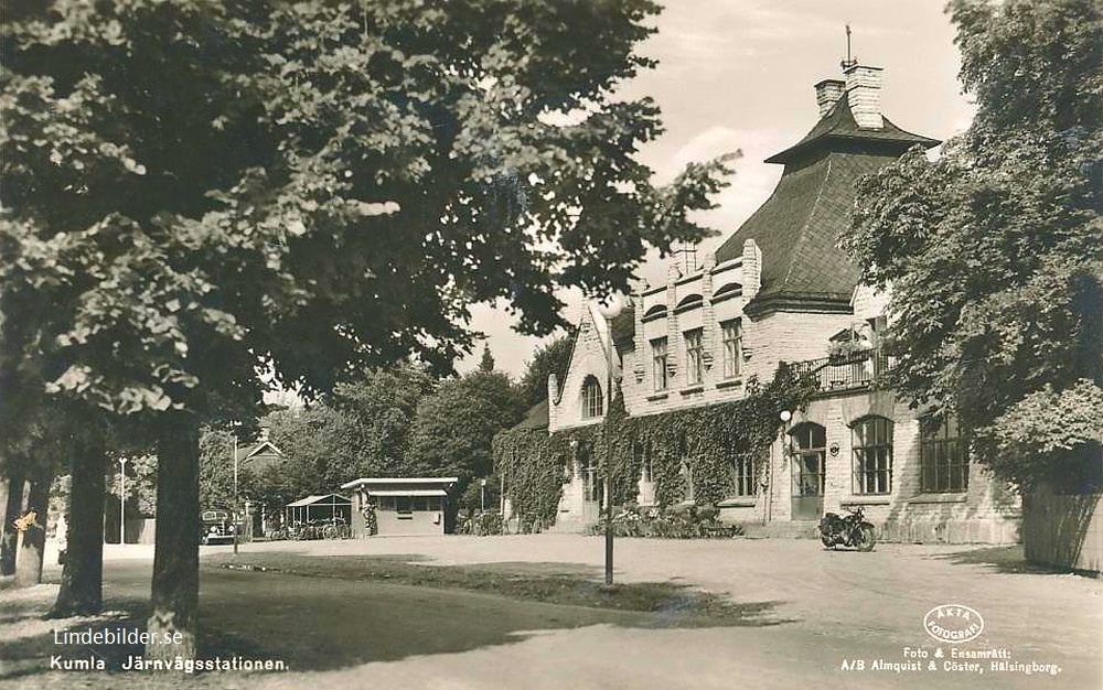 Kumla Järnvägsgsstationen 1959