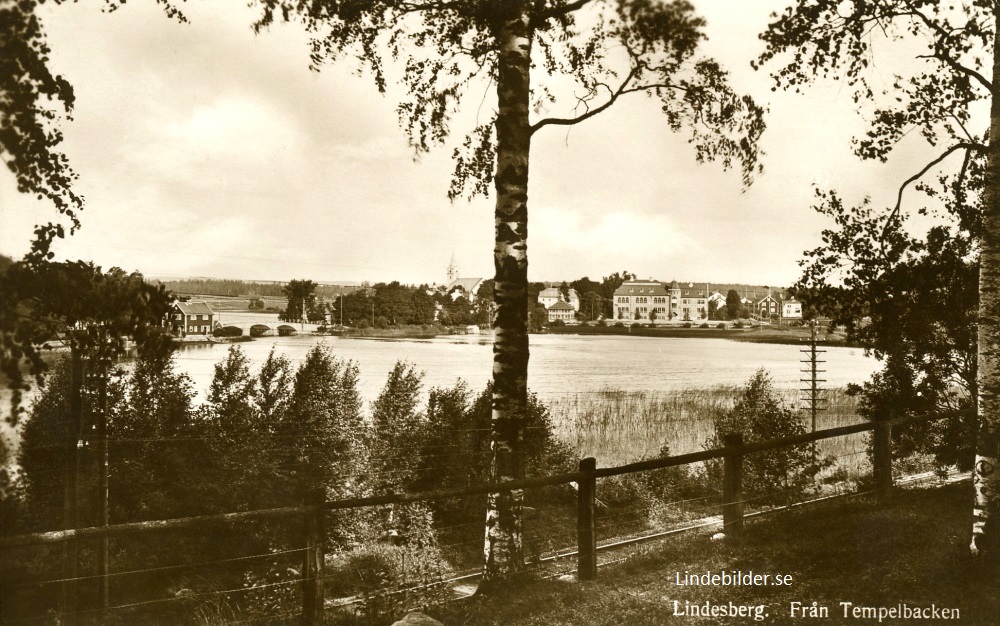 Lindesberg från Tempelbacken