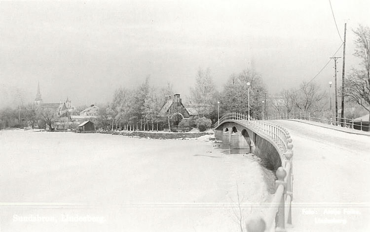 Lindesberg Sundsbron Vintertid