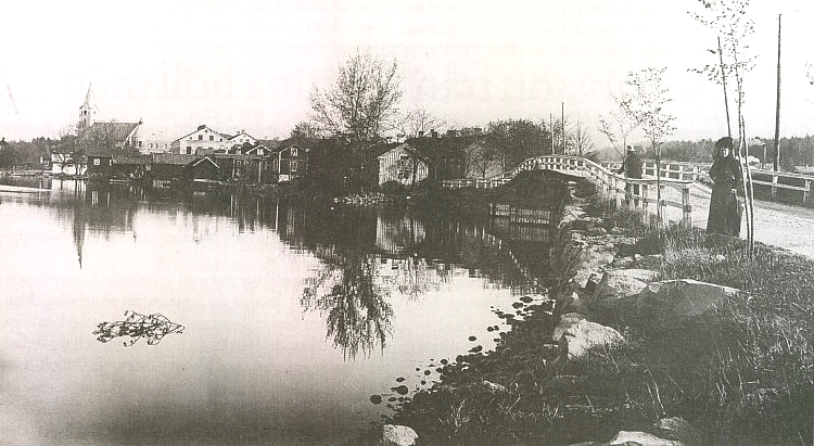 Lindesberg, Lindesjön Sundsbron Ida Telland