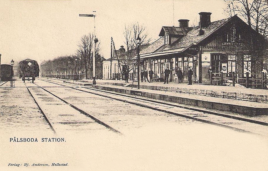 Pålsboda Station 1900