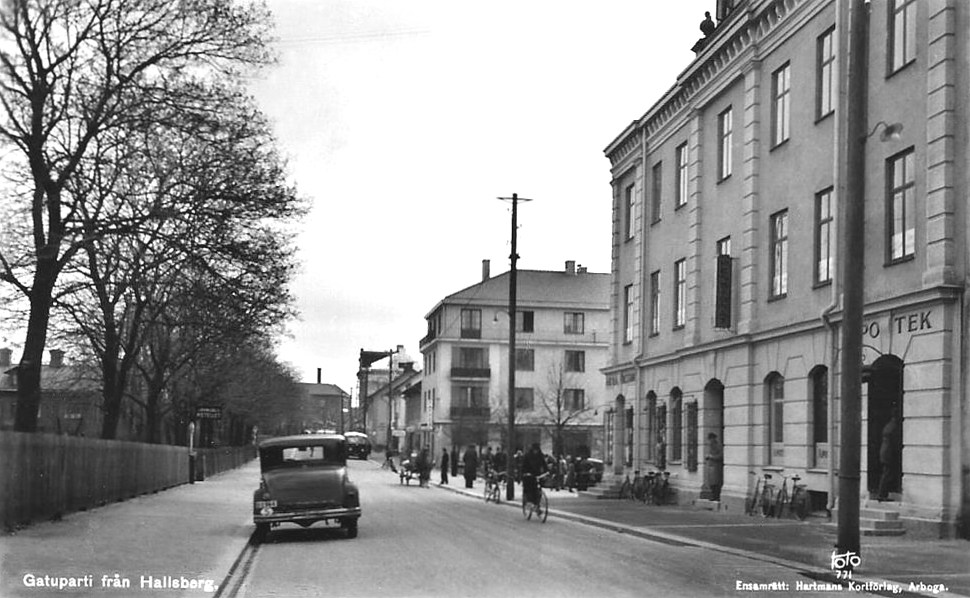 Gatuparti från Hallsberg