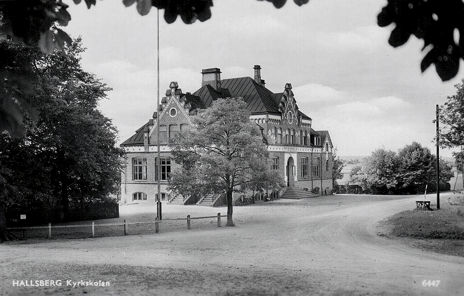 Hallsberg Kyrkskolan 1945