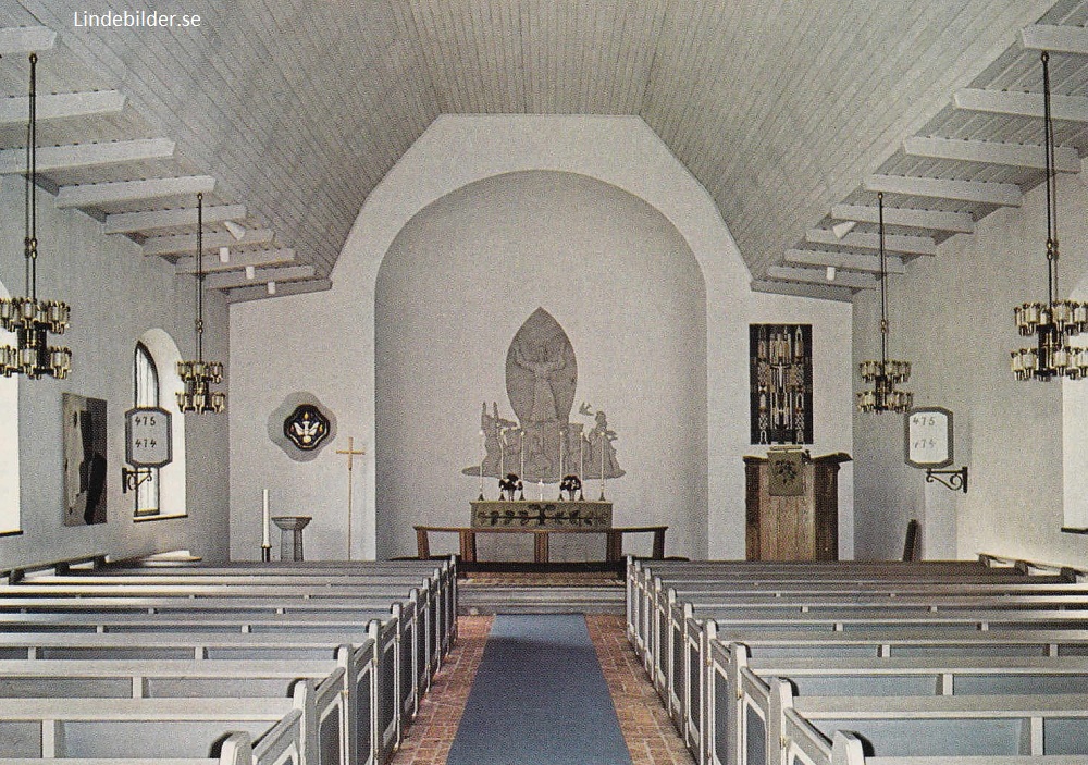 Hallsberg Kyrka. Interiör