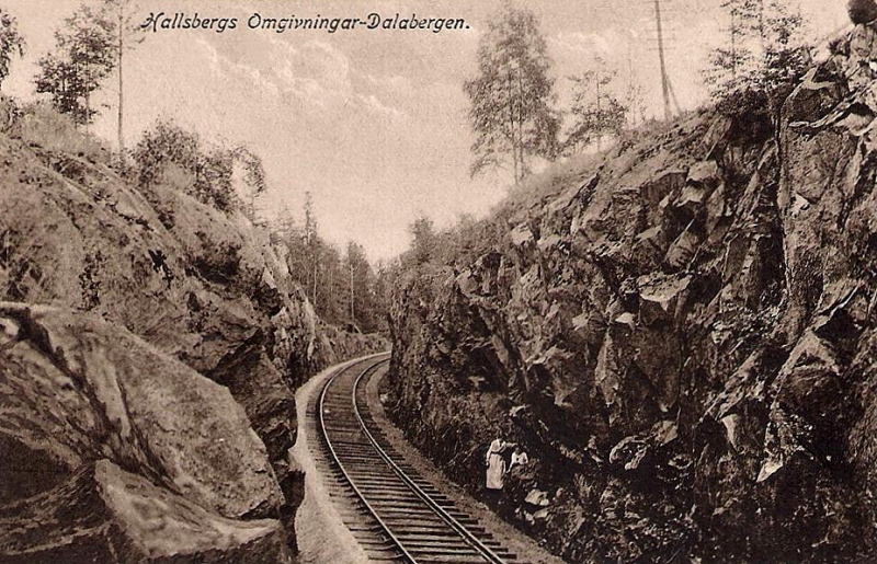 Hallsberg, Omgivningar-Dalabergen