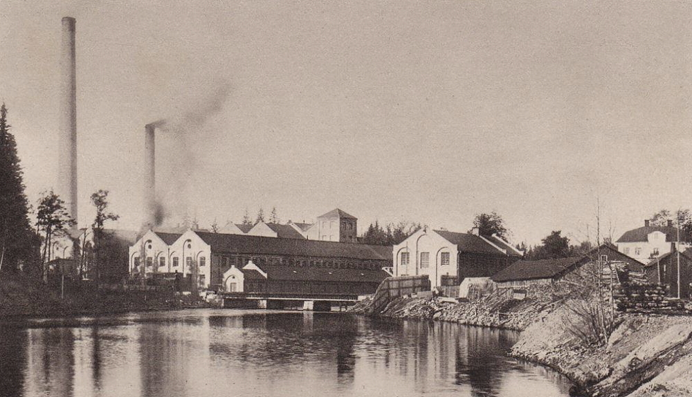 Frövifors Pappersbruk, Trämassefabrik