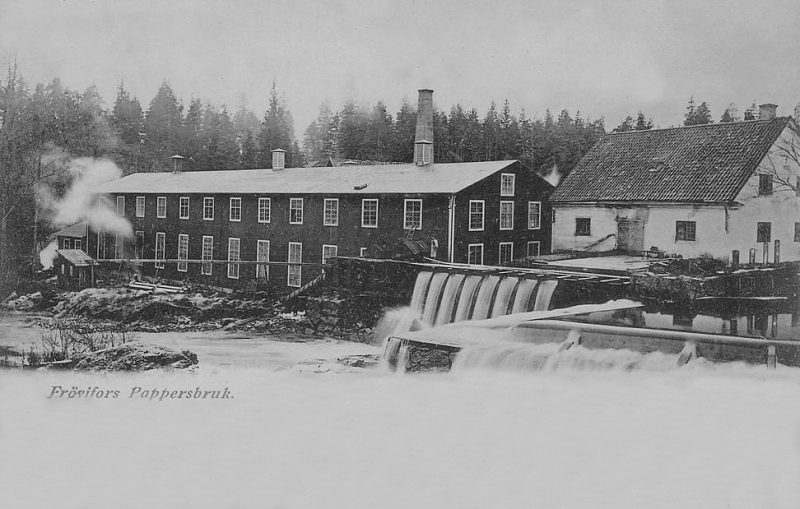 Frövifors Pappersbruk 1902