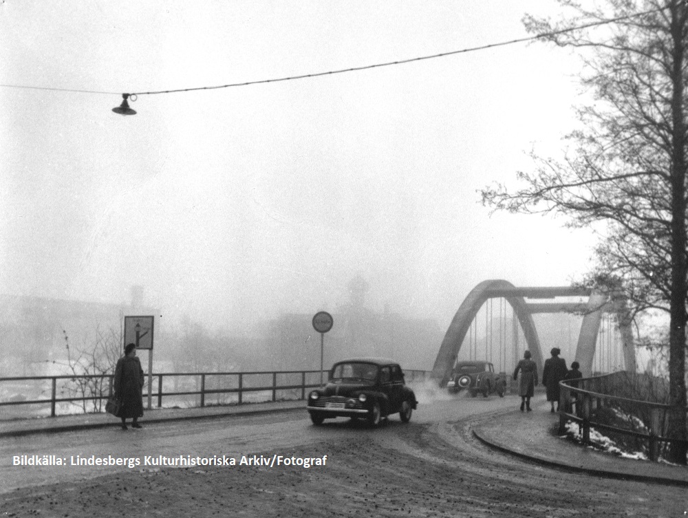 Lindesberg Prästbron 1952