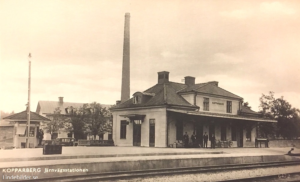 Kopparberg Järnvägsstationen