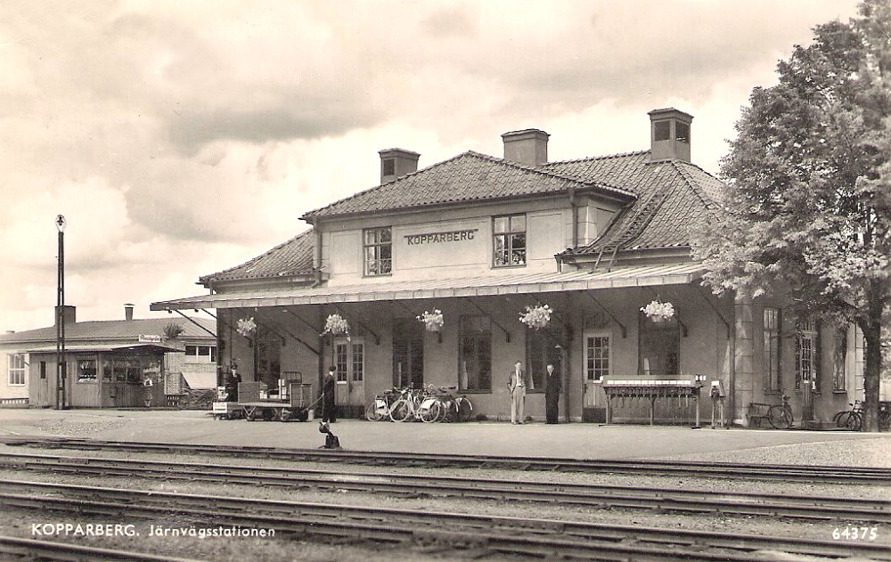 Kopparberg Järnvägsstationen