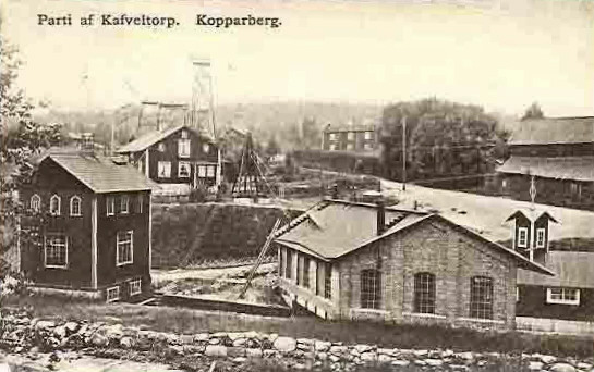 Kopparberg, Parti av Kafvelstorp 1909