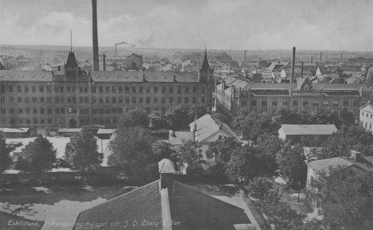 Eskilstuna, Stålpressningsbolaget J O Öberg & son