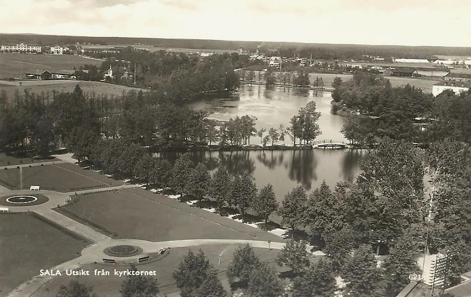 Sala Utsikt från Kyrktornet