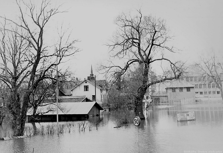 Översvämmning 1977 Kristinaskolan