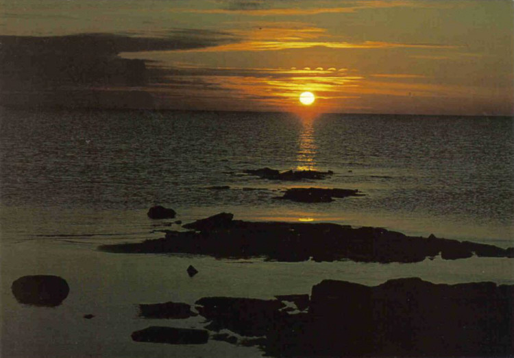 Öland Solnedgång