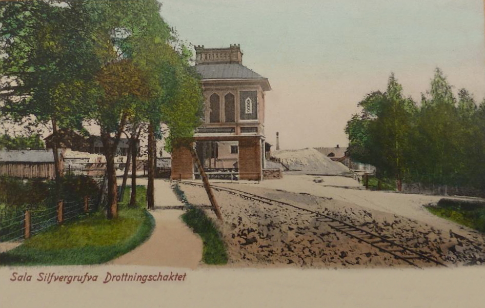 Sala, Silfvergrufva Drottningschaktet 1906