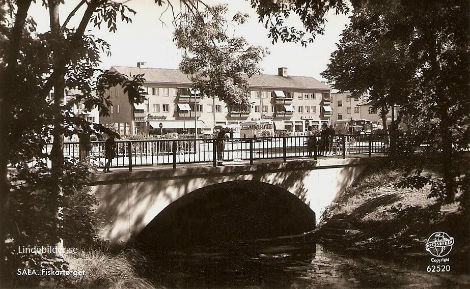 Sala, Fiskartorget 1954