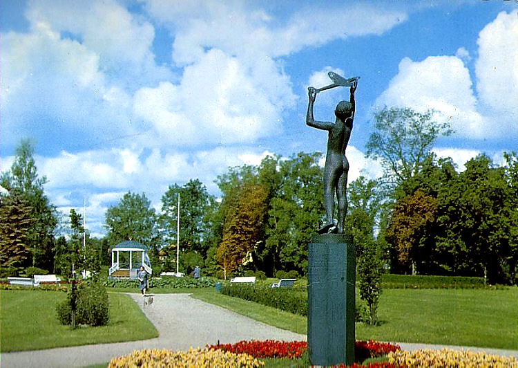 Sala Motiv från Stadsparken 1970