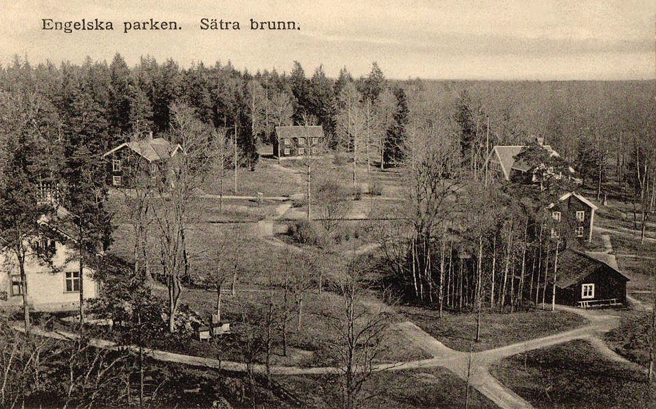 Sala, Sätra Brunn, Engelska Parken