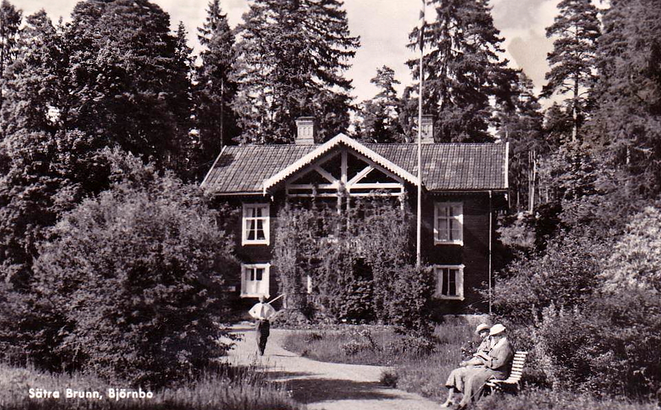 Sala, Sätra Brunn, Björnbo 1955