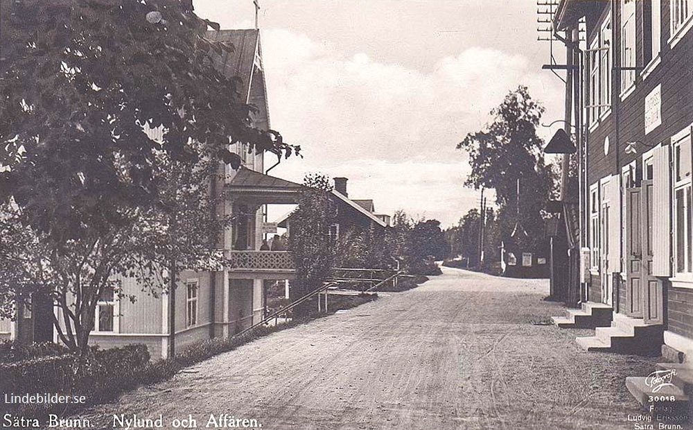 Sala, Sätra Brunn, Nylund och Affären 1941