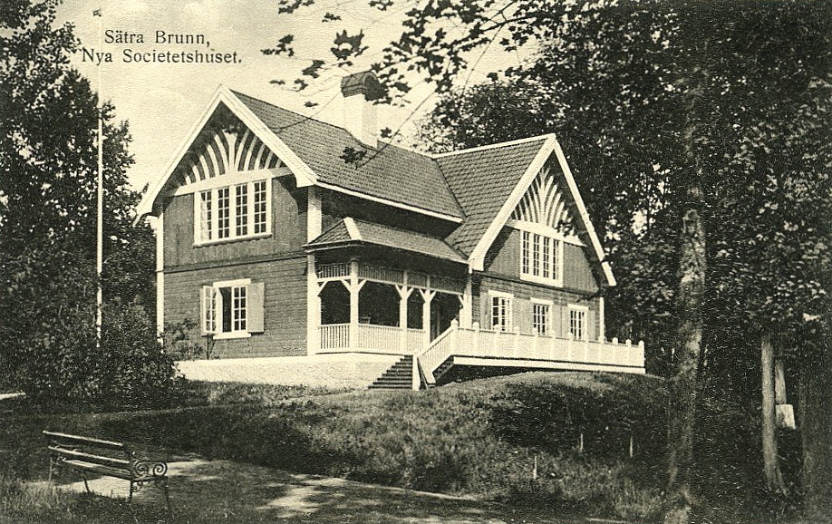 Sala_Sätra Brunn, Societeshuset 1920