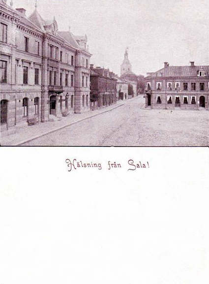 Hälsning från Sala 1902