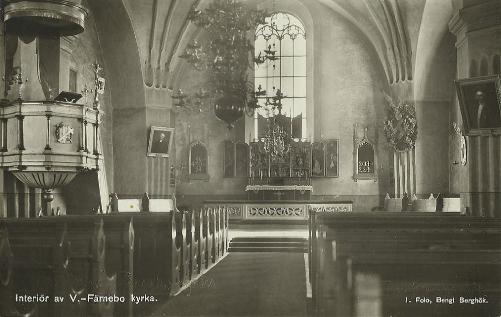 Sala, Interiör av Väster Färnebo Kyrka