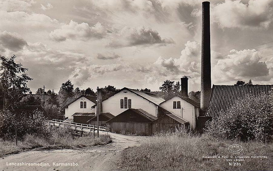 Skinnskatteberg, Karmansbo Lancashiresmedjan