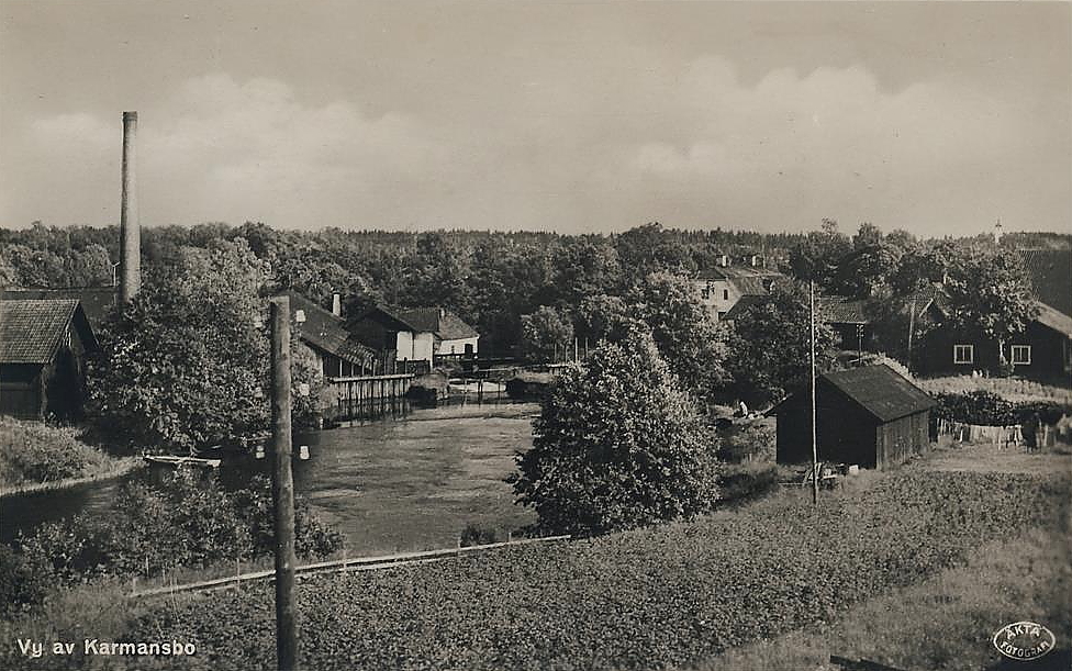 Skinnskatteberg, Vy av Karmansbo