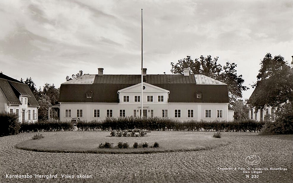 Skinnskatteberg, Karmansbo Herrgård, Volvo Skolan