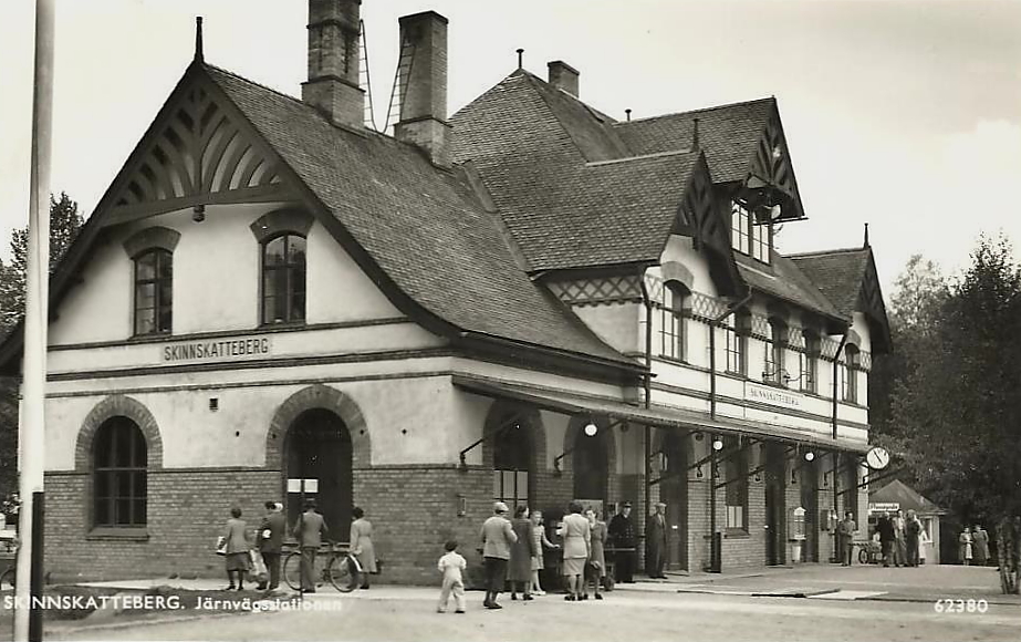 Skinnskatteberg Järnvägsstationen