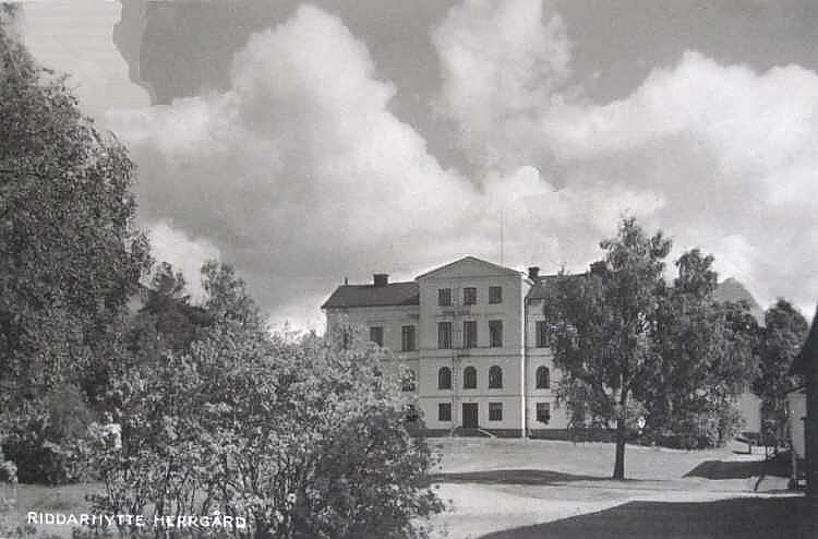 Skinnskatteberg, Riddarhyttan, Riddarhytte Herrgård