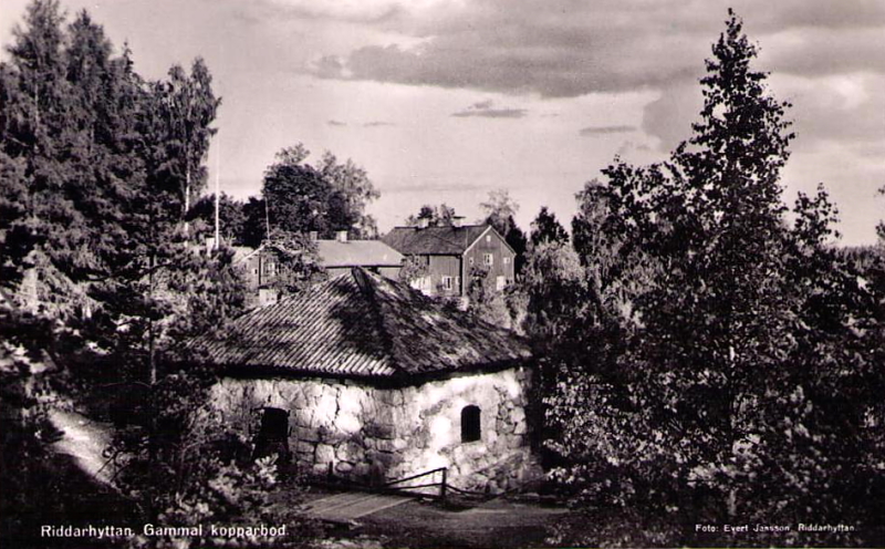 Riddarhyttan, Gammal Kopparbod  1956