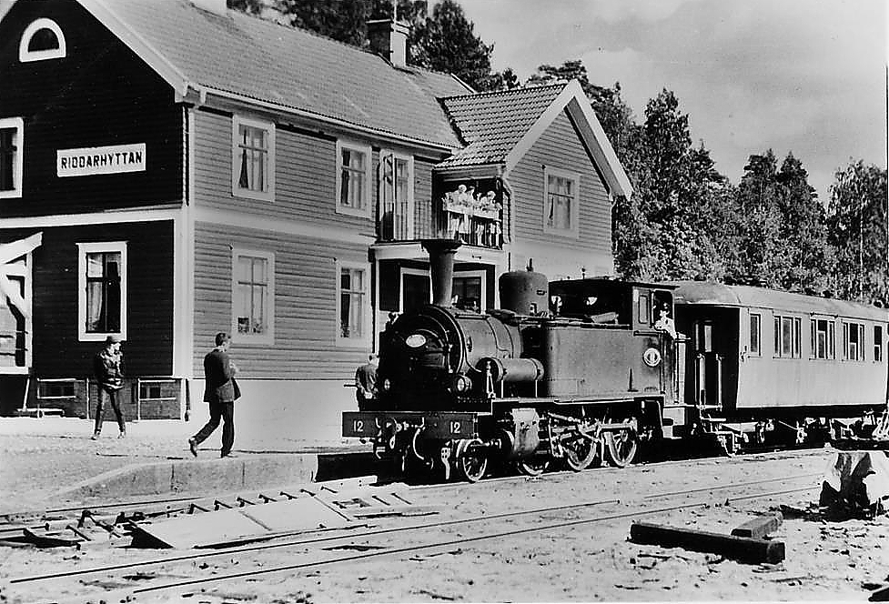 Skinnskatteberg, Riddarhyttan Järnvägsstationen