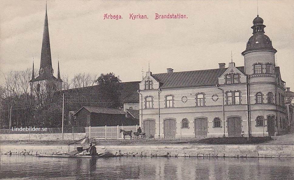 Arboga, Kyrkan, Brandstation