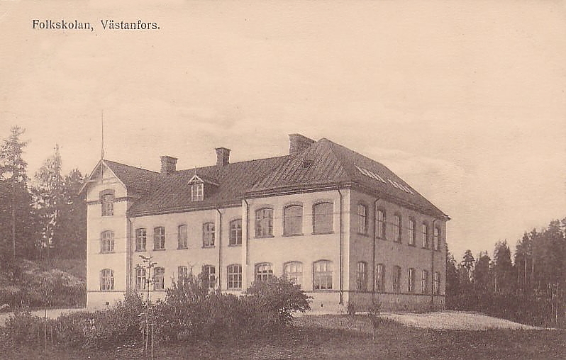 Fagersta, Västanfors Folkskolan 1916