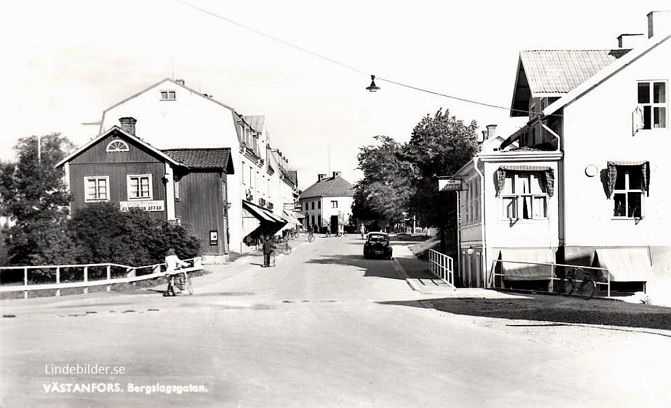 Fagersta. Västanfors, Bergslagsgatan