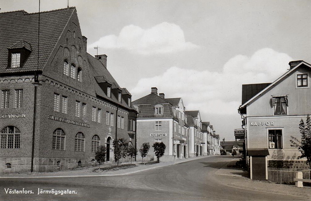 Fagersta, Västanfors Järnvägsgatan