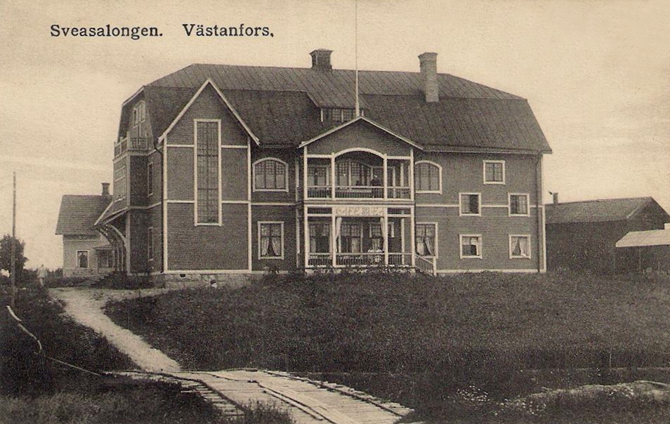Fagersta, Sveasalongen, Västanfors 1920