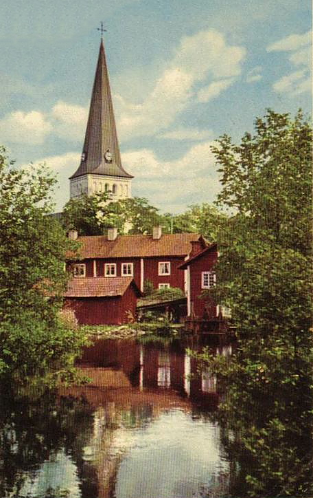 Norberg, Kyrka och Ån