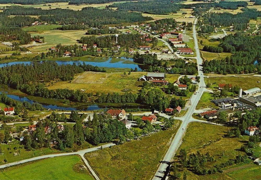 Vedevåg flygfoto 1986