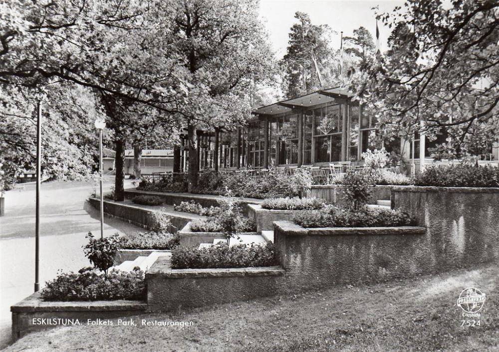 Eskilstuna, Folkets Park, Restaurang 1963