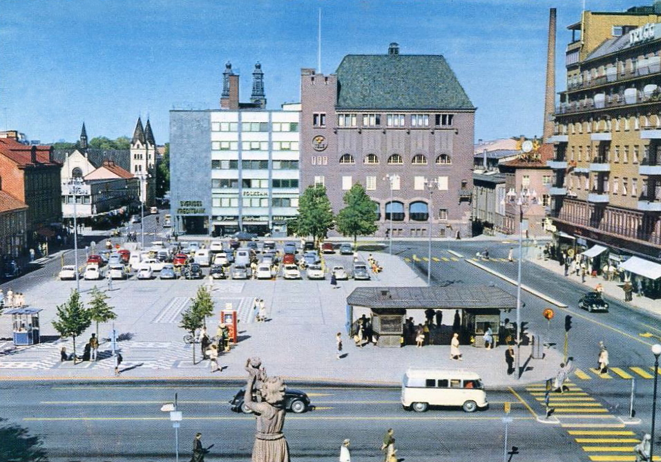 Eskilstuna, Fristadstorget 1965