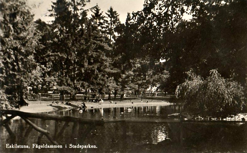 Eskilstuna, Fågeldammen i Stadsparken