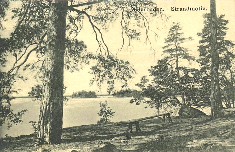 Eskilstuna, Mälarbaden, Strandmotiv