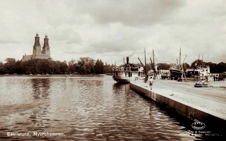 Eskilstuna Nybrohamnen 1946