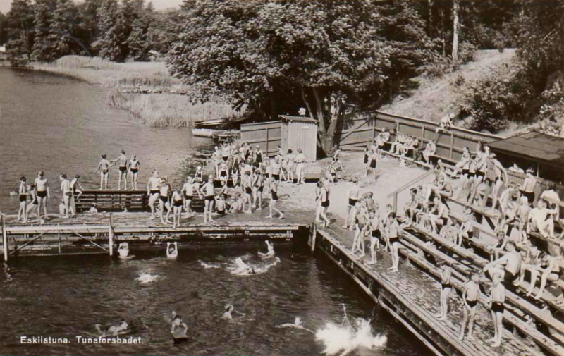 Eskilstuna Tunaforsbadet 1943