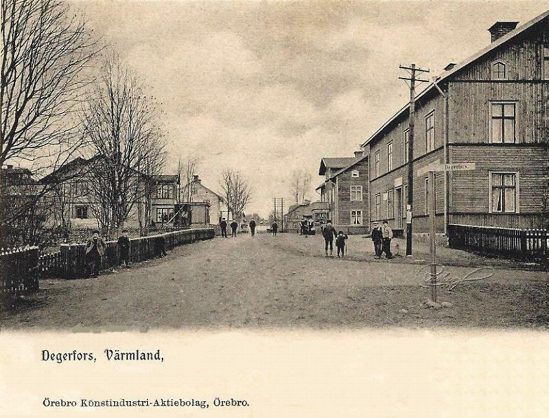 Degerfors, Vermland 1904